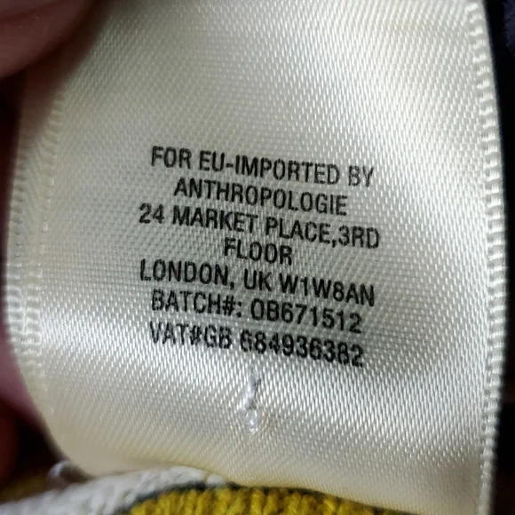 Anthropologie Moth dolman sleeve stripe sweater size small - Picture 6 of 9